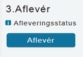 Billedet viser knappen Aflever på Netprøver.dk.